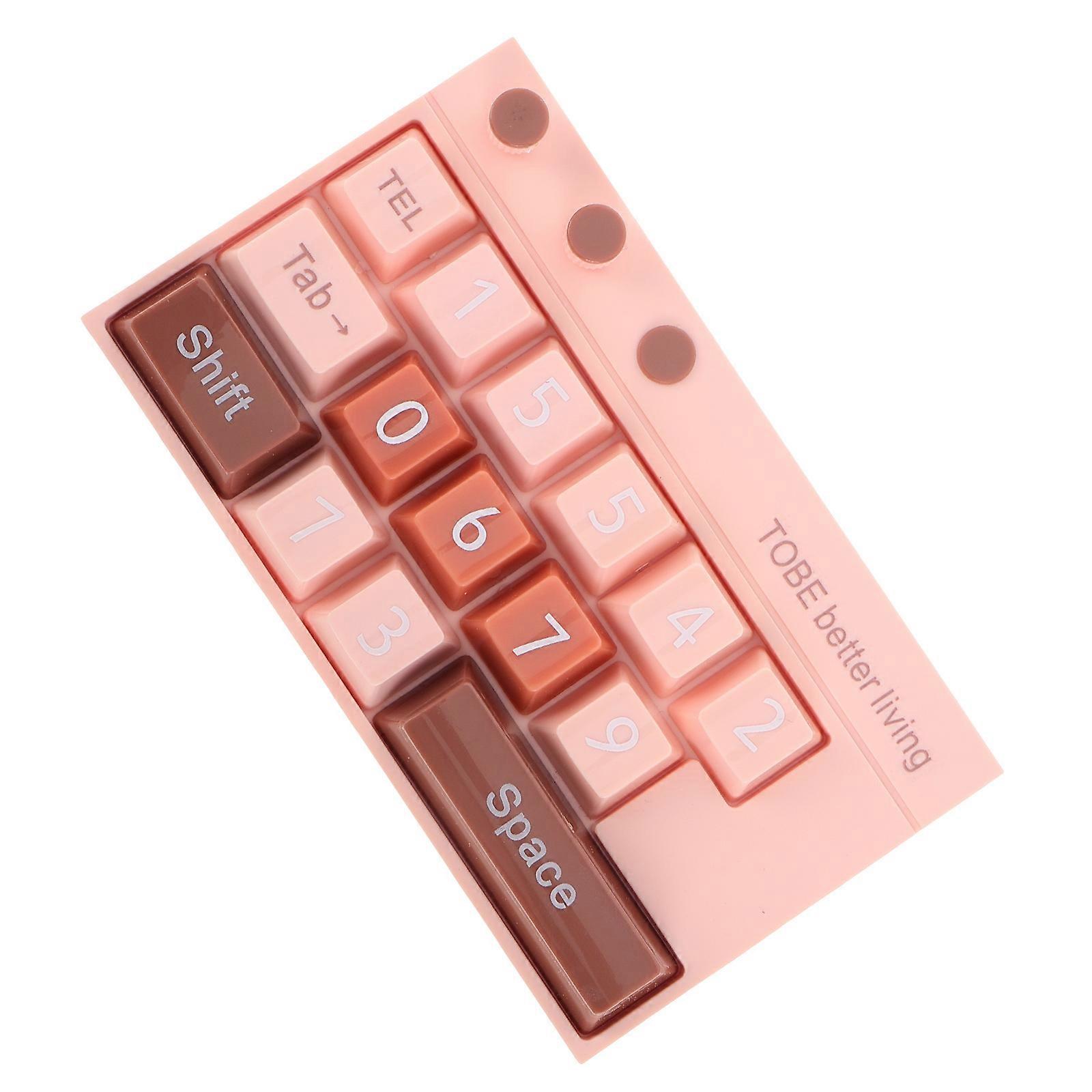 Temporary Car Parking Phone Number For Car Dashboard Vehicle Relocation Pink Rectangle 10.50X6.50X1.80CM 1Pack