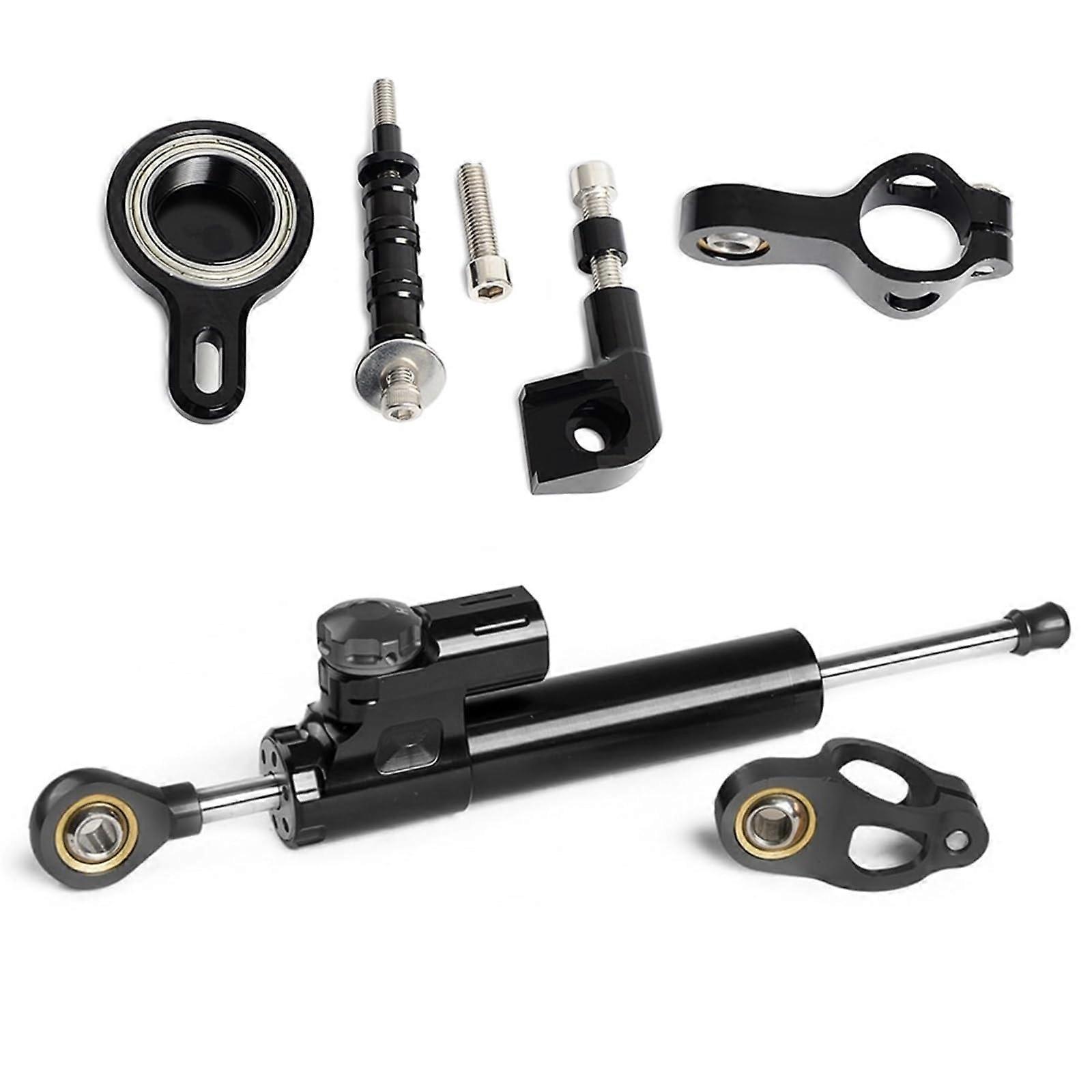 Motorcycle Linear Damper Mount Steering Damper Stabilizer for Yamaha YZF-R1 YZFR1 1998-2005 (Color: 2)
