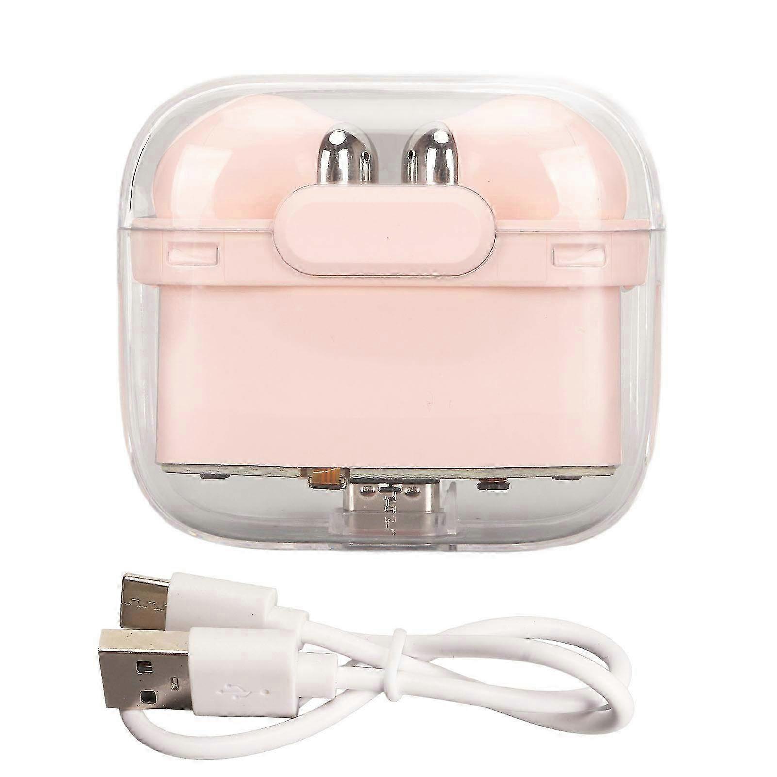 Instant Voice Translator Earphones for Business & Travel - Pink Translation Headphones with 144 Language Support for Learning