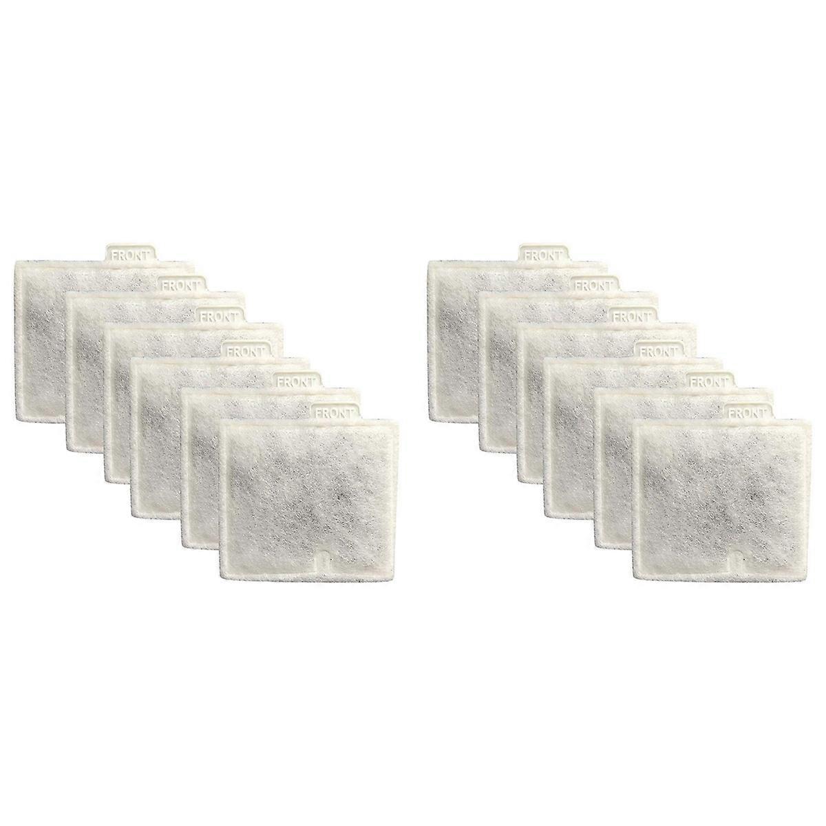 12 Aquarium Medium Charcoal Filter Cartridges,for Replacements QuietFlow Power 10