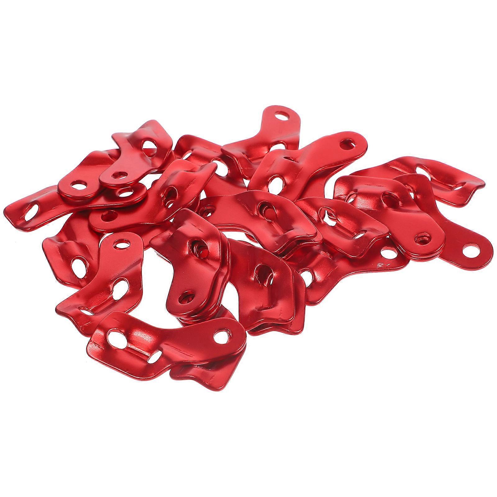 26Pcs Camping Wind Rope Buckles Anti Skid Rope Tensioners Sturdy Tent Rope Tighteners