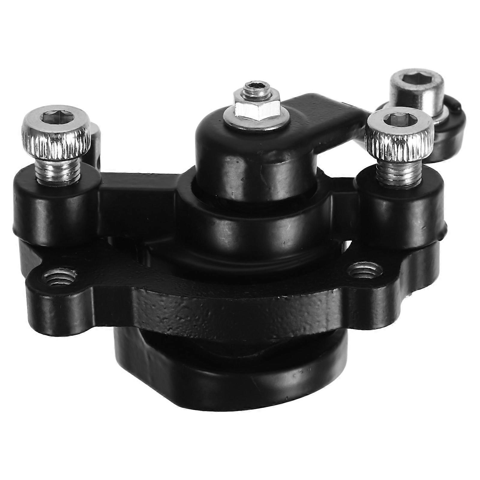 Black Iron Brake Caliper for ATV Reliable Performance Easy Install Enhances Control 47cc 49cc
