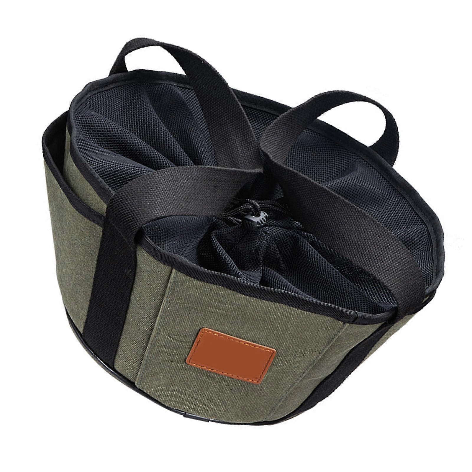 Portable Dutch Oven Storage Bag with Large Capacity Tableware Practice Handbag for Cooking Outdoor and Barbecue Ref: 1451