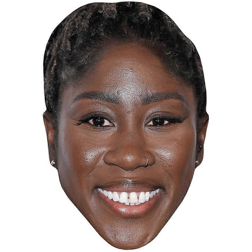 Anita Asante (Smile) Celebrity Mask, Flat Card Face