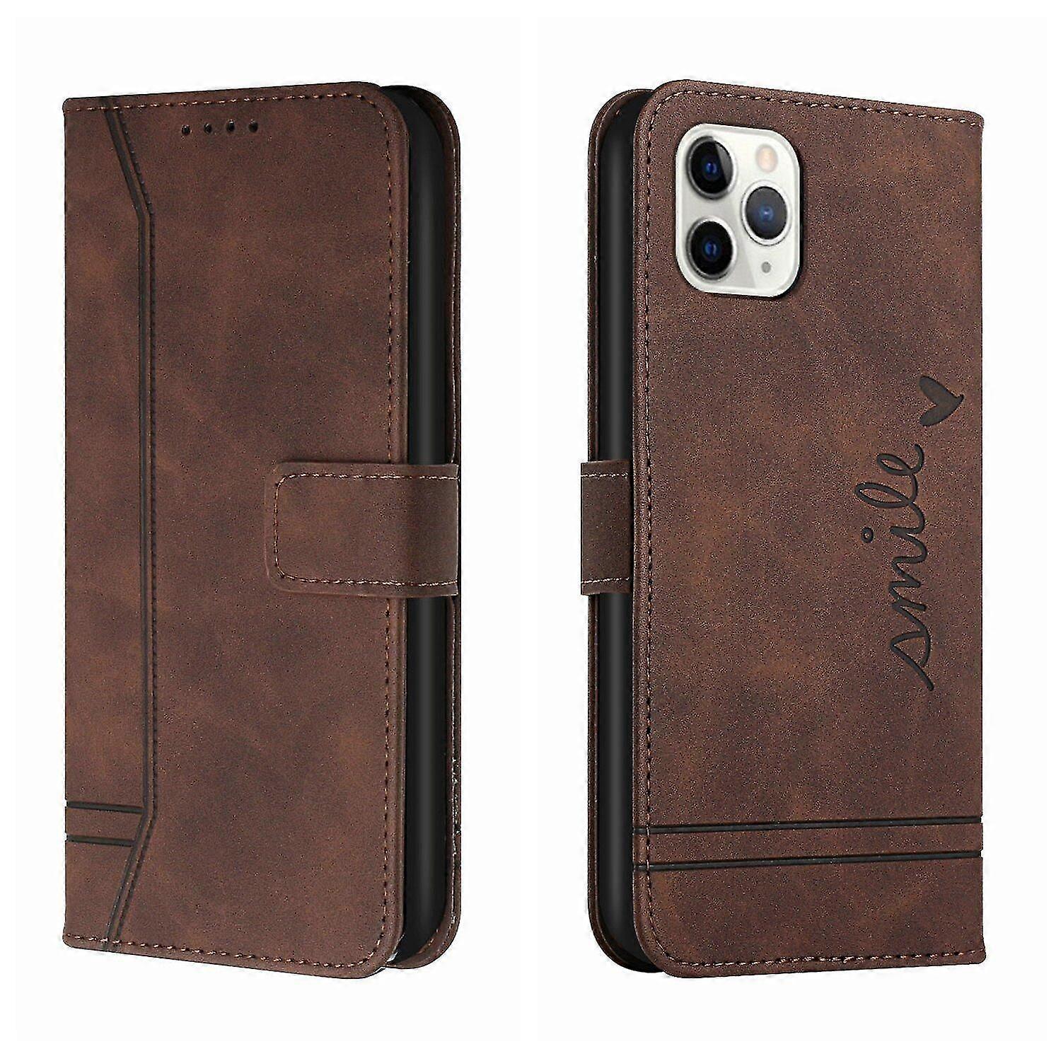Leather Magnetic Closure Case with Flip Wallet Stand Function Cover f