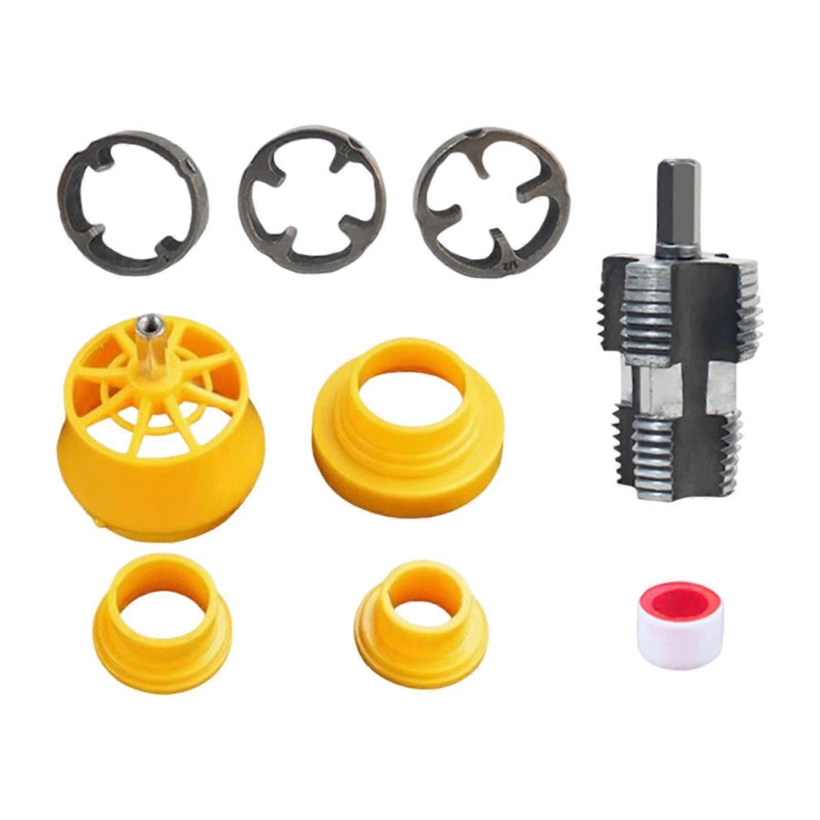 PVC Threading Tool for Electric Drills for DIY Projects, For Cutting Pipes