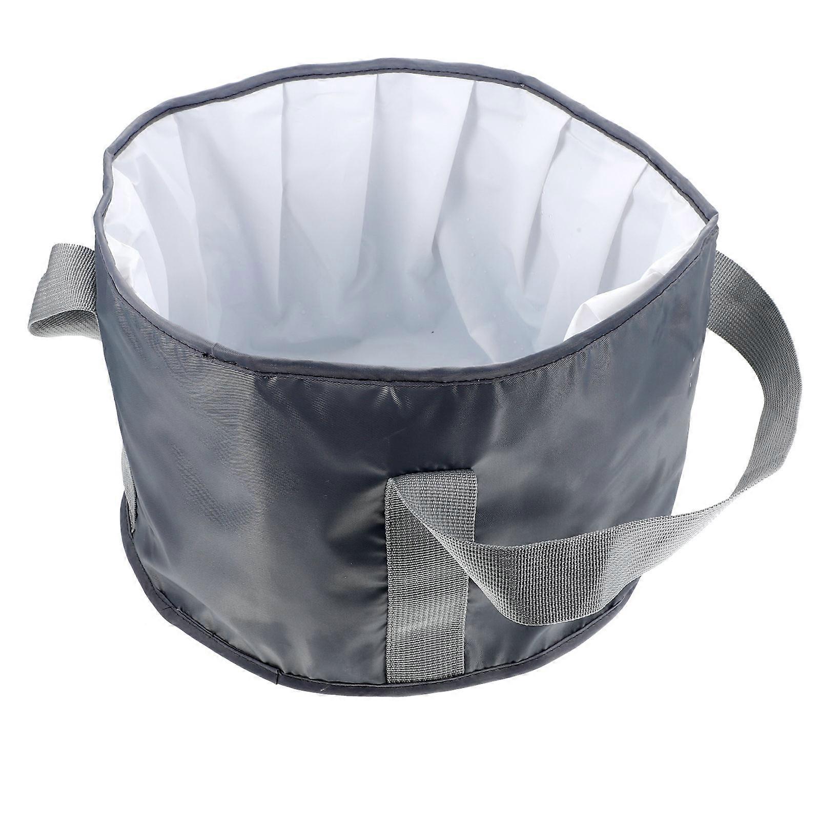 Seyahat için 1 adet Taşınabilir Katlanır Ayak Banyosu Su Torbası