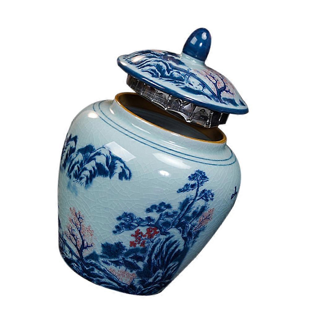 Keramik-Teedose, ideal für die Organisation zu Hause und Erwachsene mit 1400 ml Fassungsvermögen, Lebensmittelaufbewahrung, 1 Packung