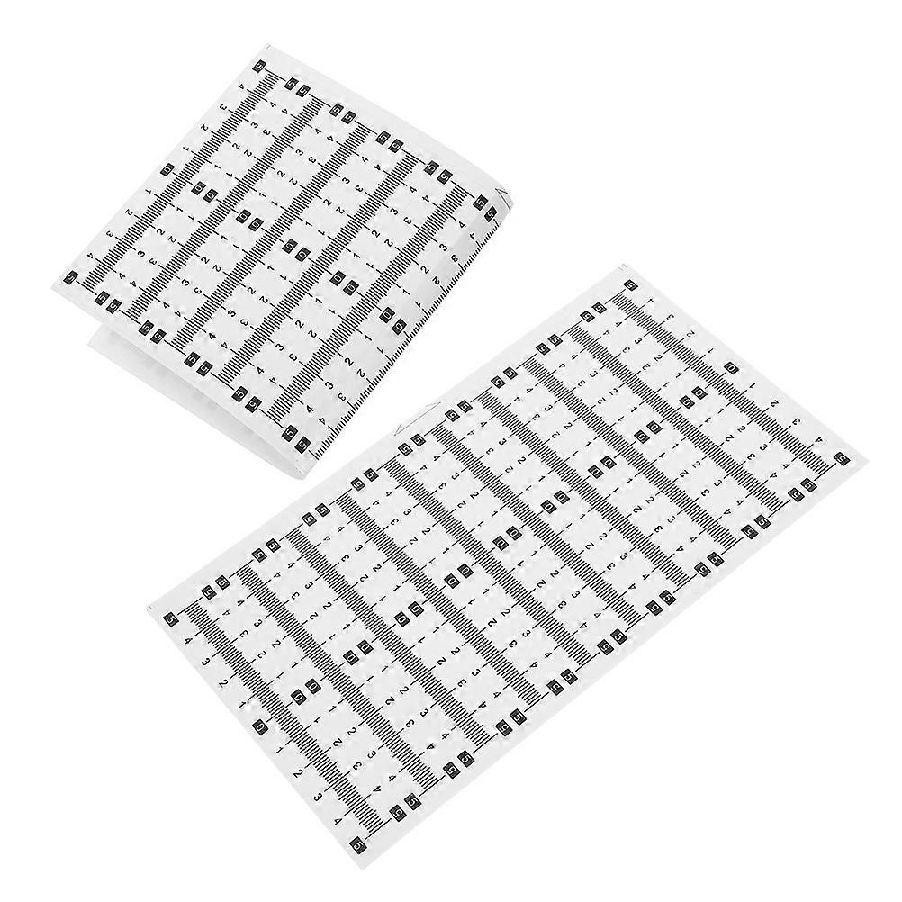 Sticky Measuring Tape 2 Set High Adhesion Glue For Drafting Table Measurement Tasks Assorted Colors Design