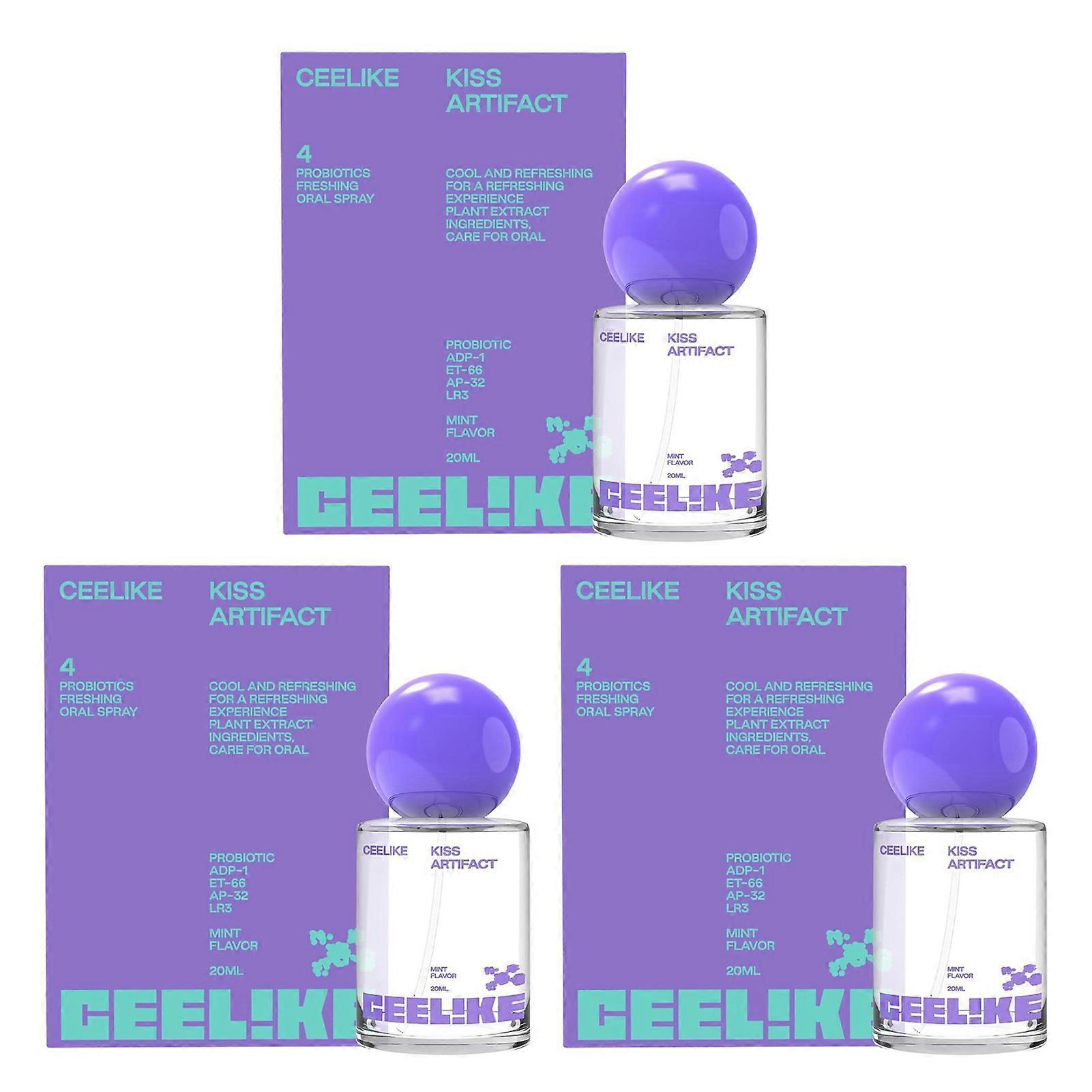Instants Fresh-Breath Spray For Oral Health Refreshing Breath Eliminating Bad Breath Spray for Date Kiss Artifact