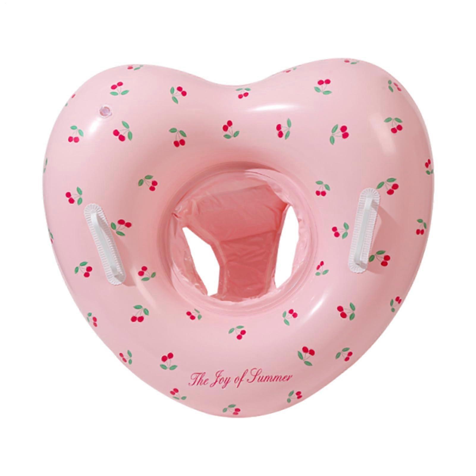 Heart-Shaped Pool Mattress - Inflatable Heart Swim Ring for Weddings, Beach Parties, Graduations, Kids' Birthdays