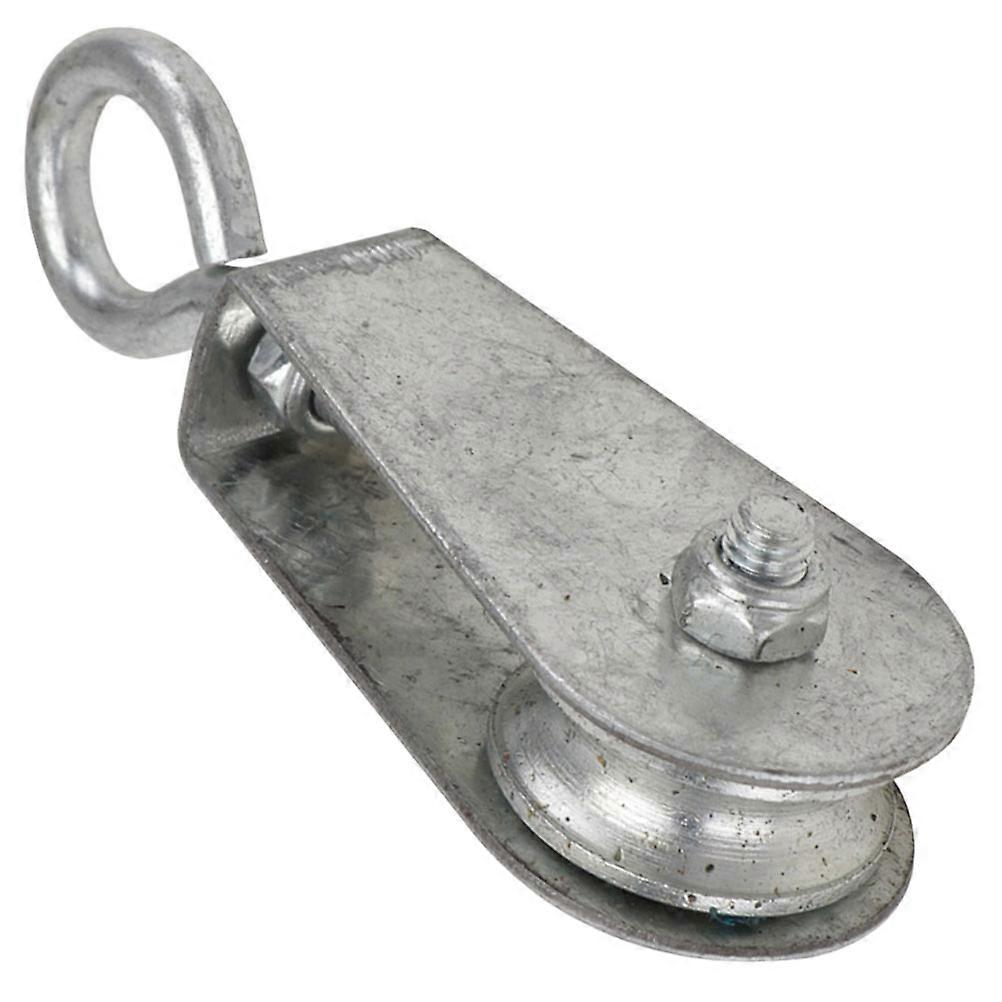 Steel Small Pulley for Sliding Door Silver Color with Excellent Load Bearing Ability and Smooth