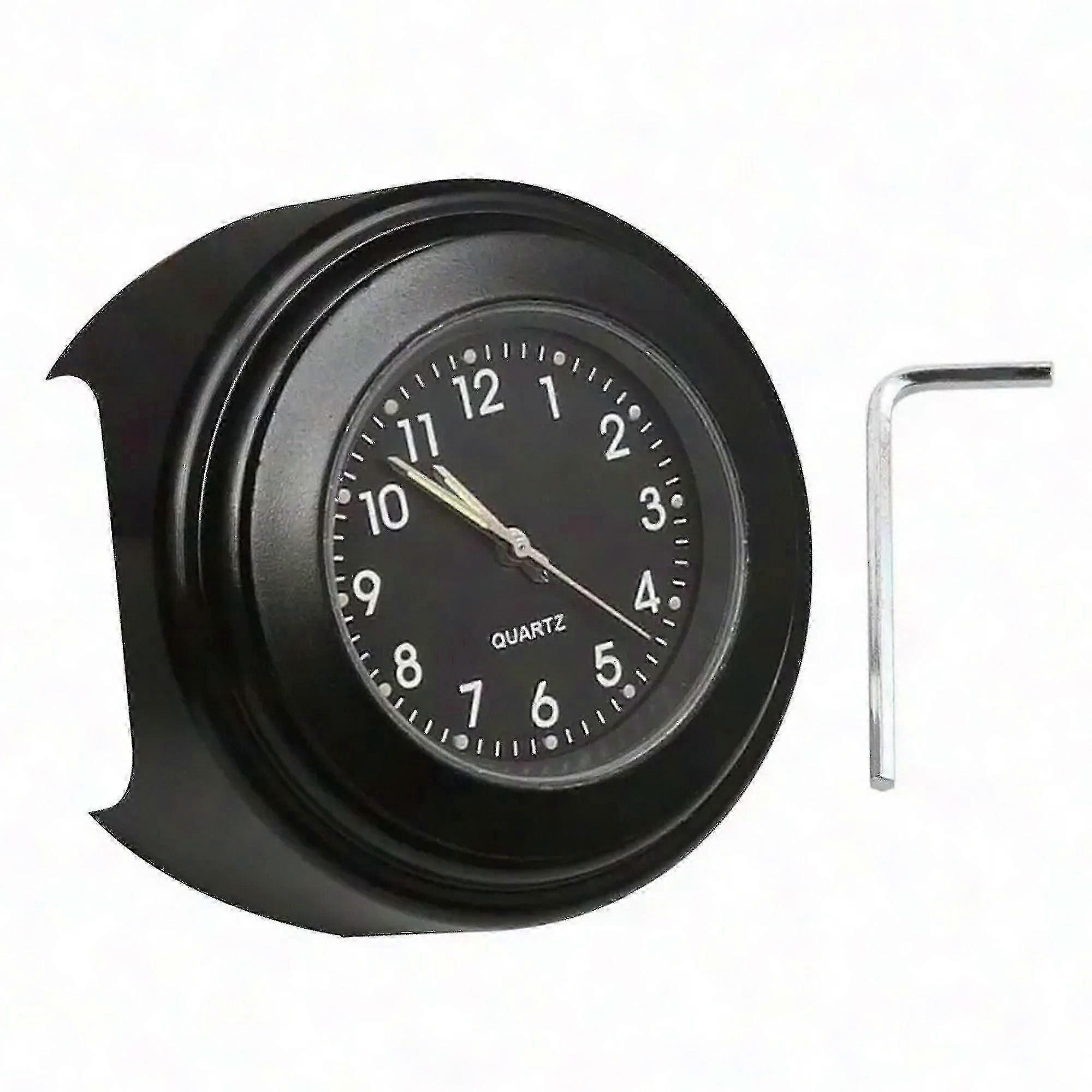 Waterproof Motorcycle Handlebar Clock for All Bikes - Universal Fit