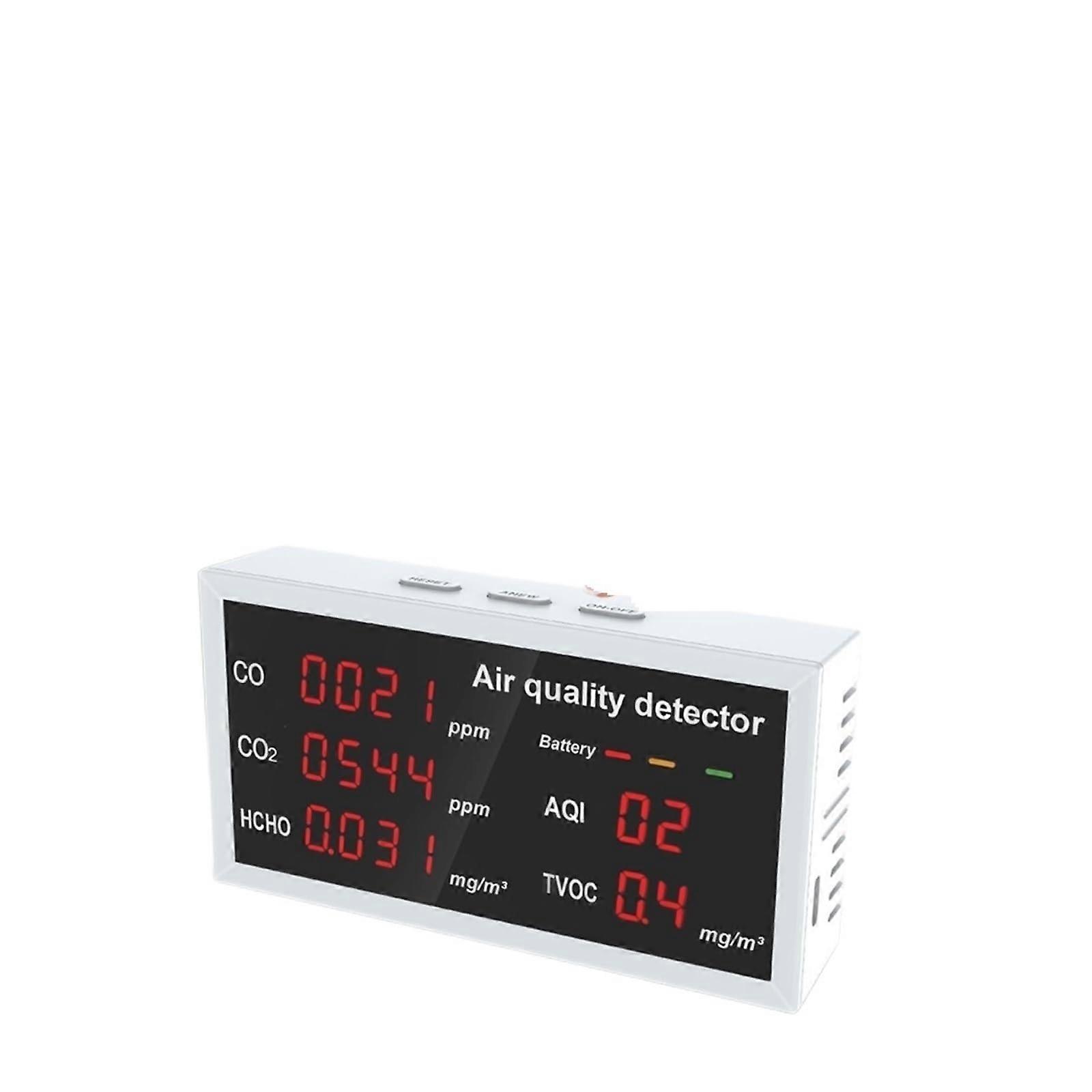 Smart Air Quality Monitor, CO2 Meter, Temperature and Humidity Sensor, PM2.5 (W17)