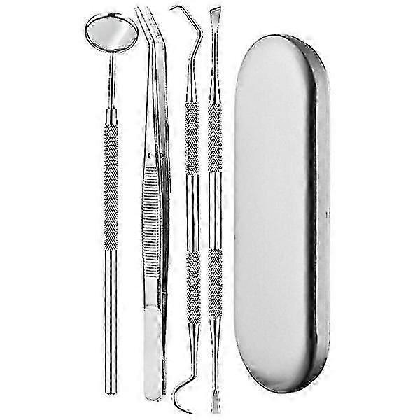 For Tartar Removal Tool - 4-piece Silver Set