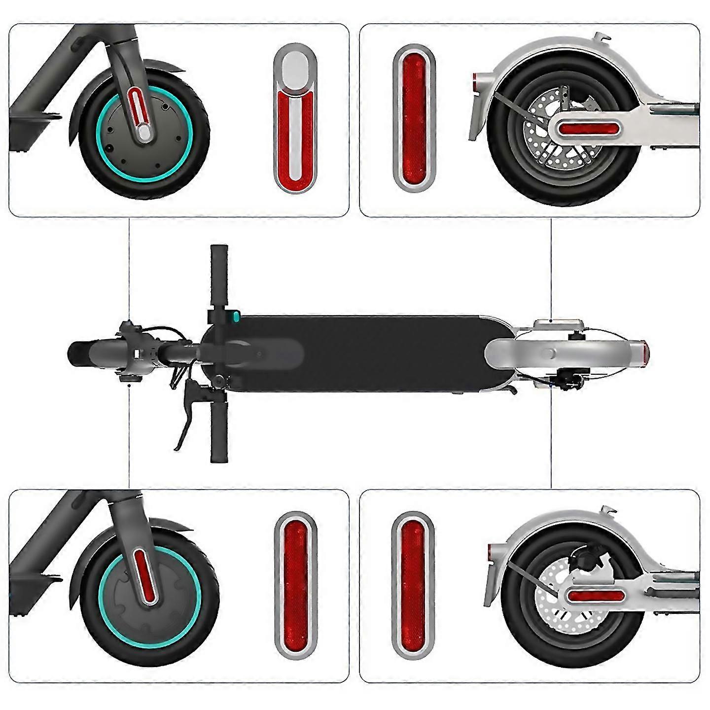 For scooter modified decorative cover m365 pro 1s Red