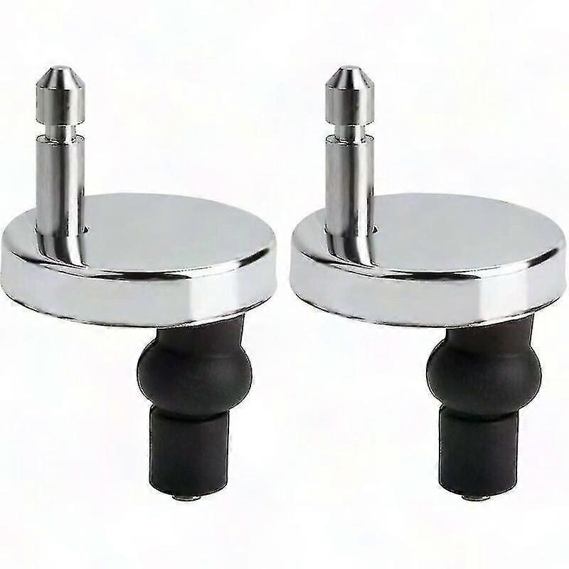 Toilet Seat Hinges Replacement Set - Durable & Easy Install