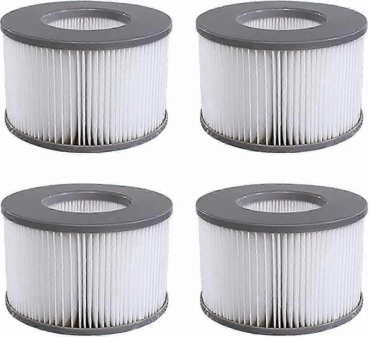 Whirlpool MSPA Compatible Filter Cartridges Set of 4 for Inflatable Spas