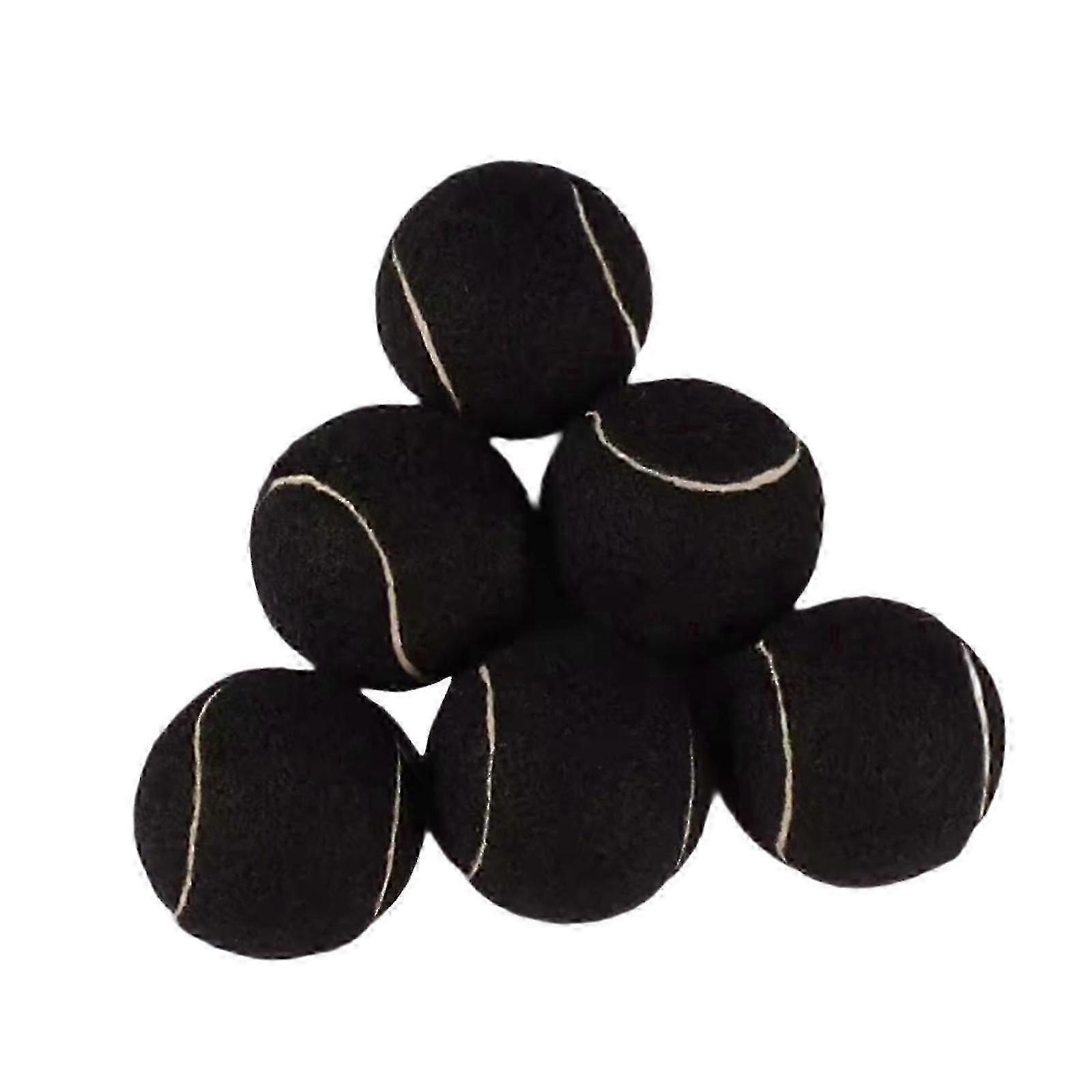 Ammattimaiset 6 kpl tennispallot harjoitteluun ja viihteeseen Kestävät ja joustavat koiraurheiluun ja aloitteleville pelaajille