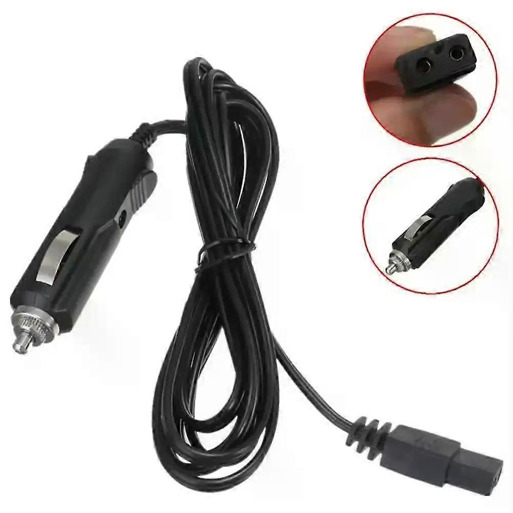 2m 12V DC 2 Pin Cable Plug Wire Bumper Replacement Car Cooler Cool Box Mini Fridge Adapter Cable Mini Fridge Cigar Plug