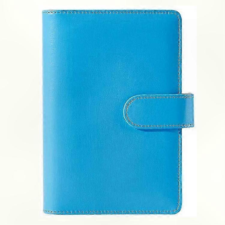 Slim A6 Document Organizer - PU Leather Folder for Papers & Files