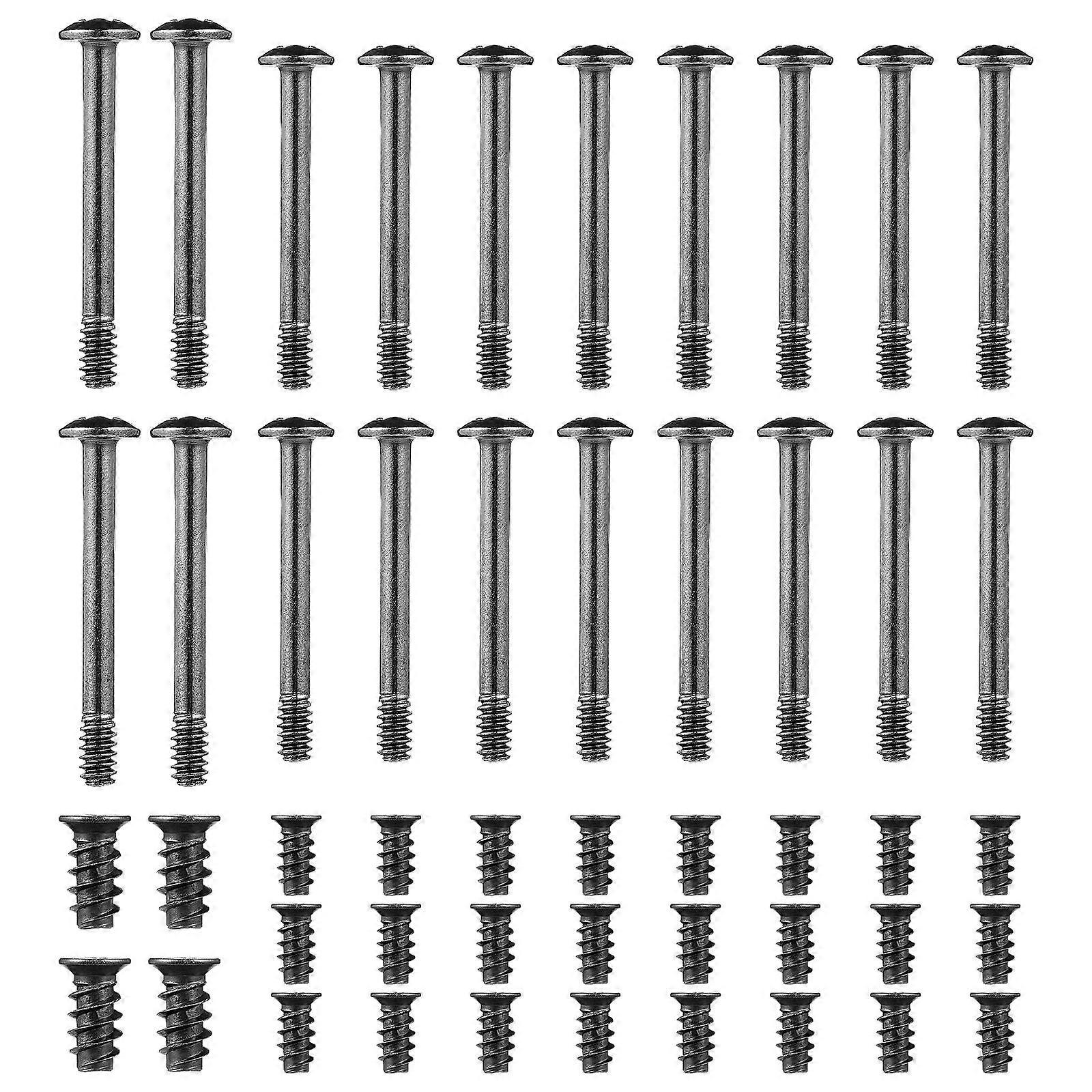 300 Pcs Cooling Fan Screws Kit Including M5 Flat Head Self Tapping Screws For Computer Case And Power Supply Compartment Assembly
