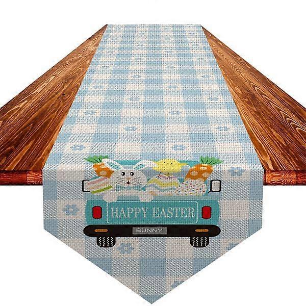 Easter Bunny Table Easter Bunny Floral Pattern Tablecloth Spring Easter Party, table cloth