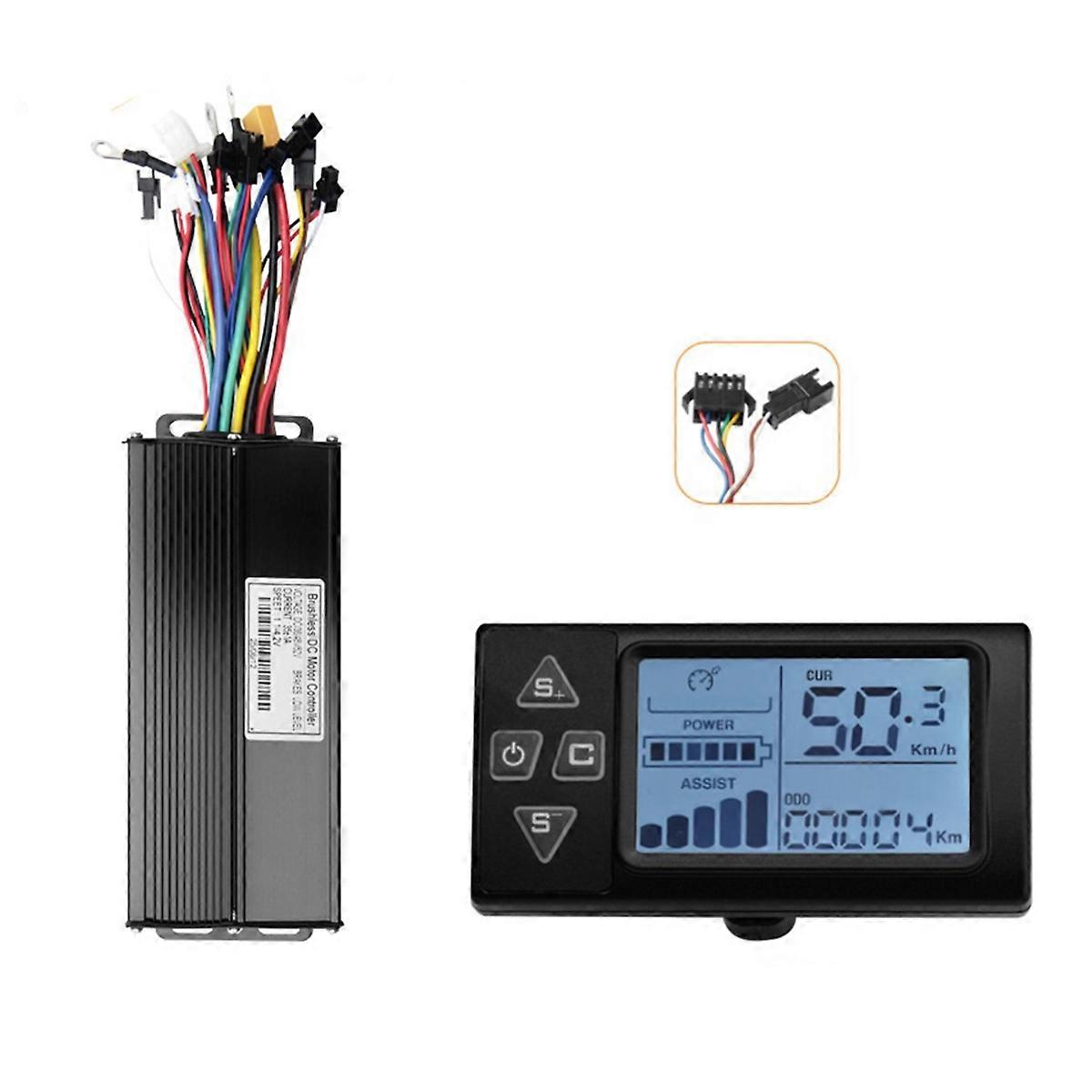 36V 48V 52V 35A 1500W Brushless Motor Controller + S861 LCD-Kit
