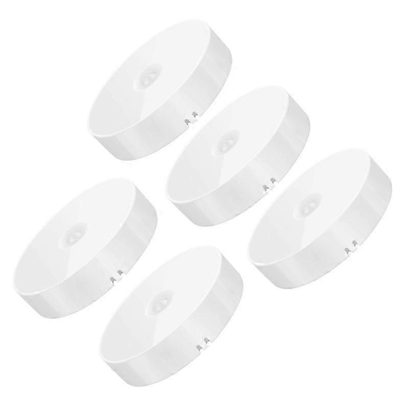 Motion Sensor LED Night Light: USB Rechargeable, Wireless for Kitchen, Wardrobe, Staircase