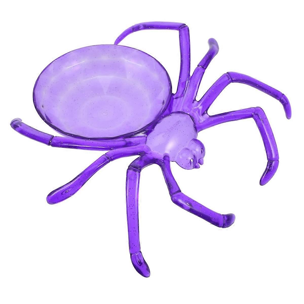 Halloween Spiders Shaped Bowl Fruits Plate Food Tray Candy Biscuit Package Basket Trick or Treat Ha