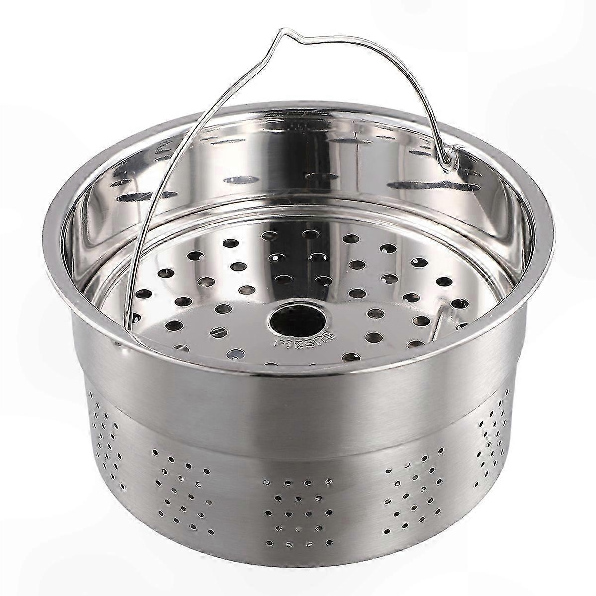 Stainless Steel Steamer Insert for Multi-Use Kitchen Devices
