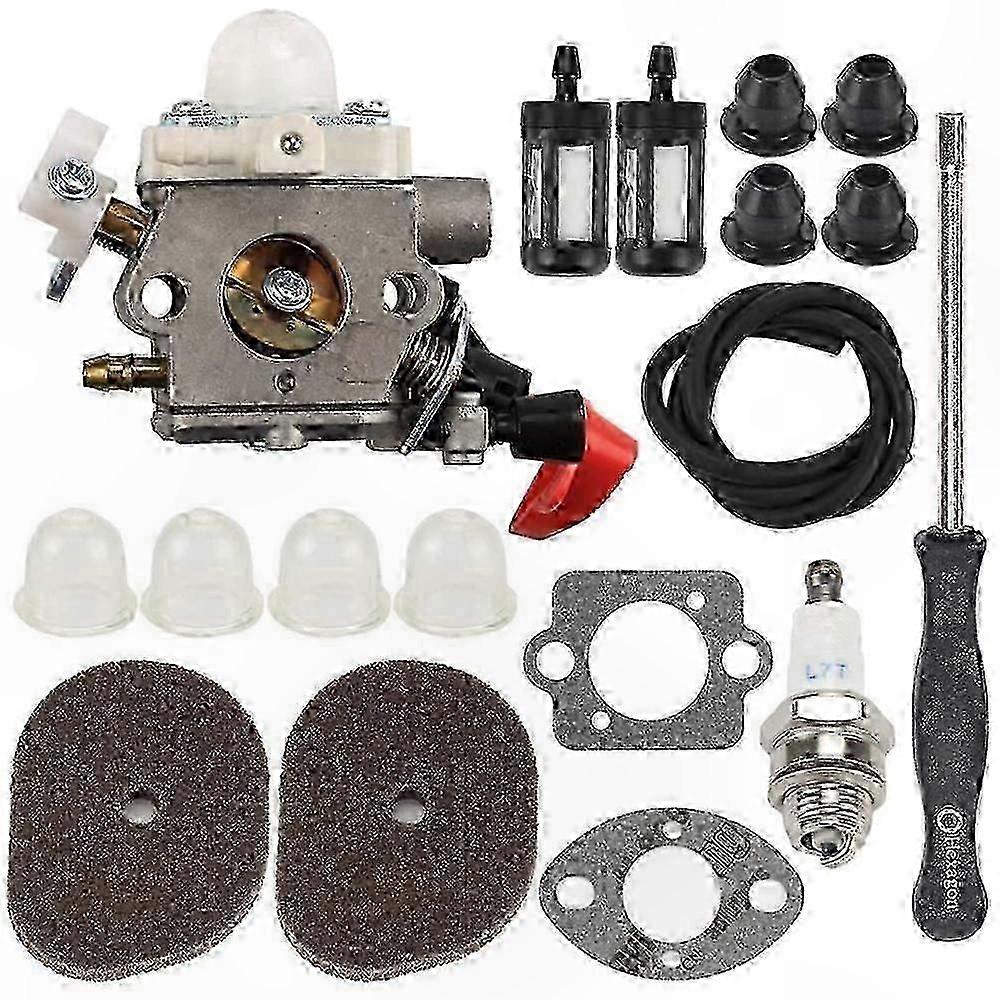 Carburetor Replacement Kit Compatible with FS40 FS50 FS56 FS70 FC56 FC70 HT56 KN56 KM56 Trimmer Models