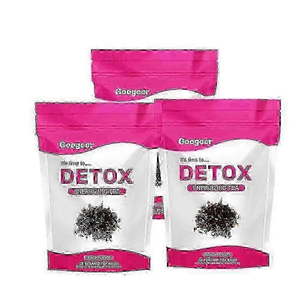 3 חבילות תה שורף שומן ניקוי רעלים תה הרזיה מהיר לגברים ונשים תה בטן