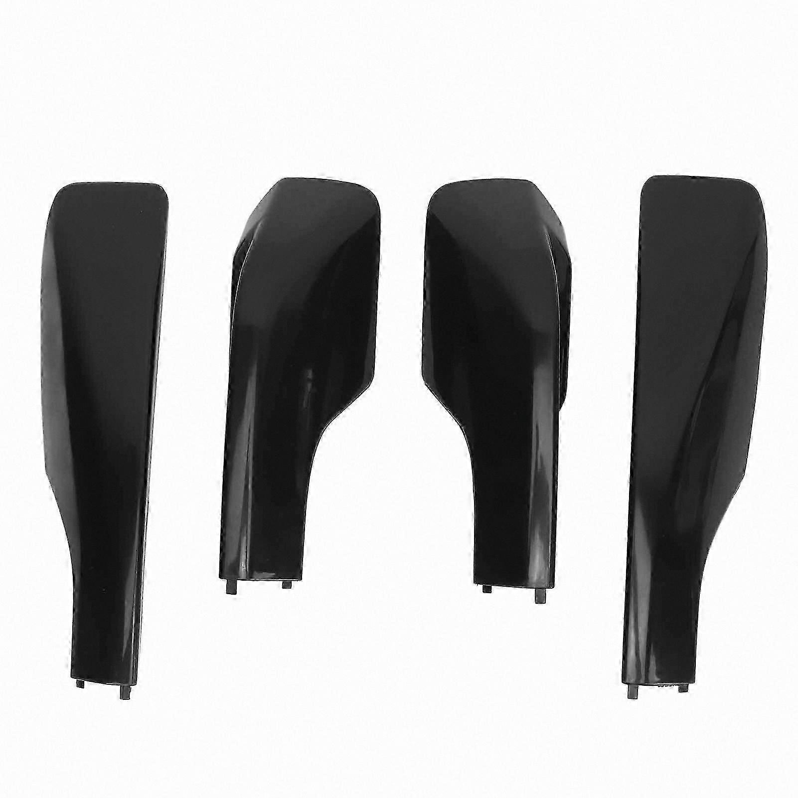 4-Pack Durable Roof Rack Covers for SUVs, Easy-to-Install Plastic Accessories for Cargo Rails