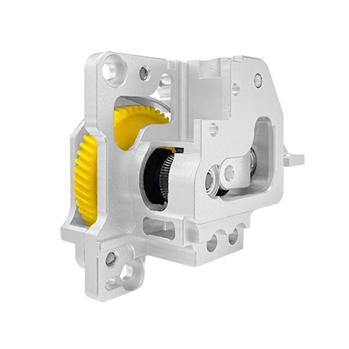 Hotend Extruder Metal Extruder for X1C/P1P/P1S 3D Silver