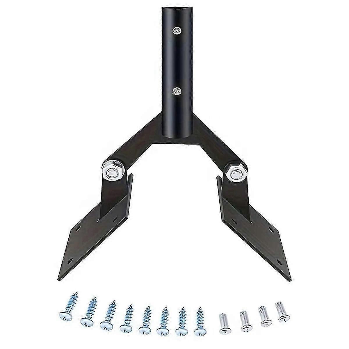 Adjustable Garden Weathervane Roof Mount with Hardware Weather Vanes for Yard Weather Station Mounti