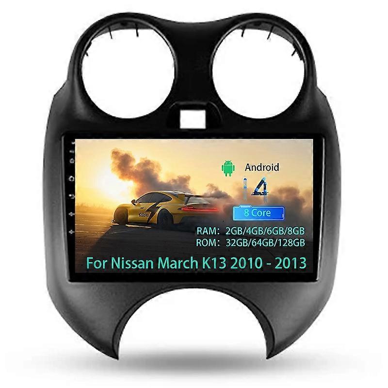Android For Nissan March K13 2010 - 2013 Car Radio Multimedia Video Player Navigation stereo GPS