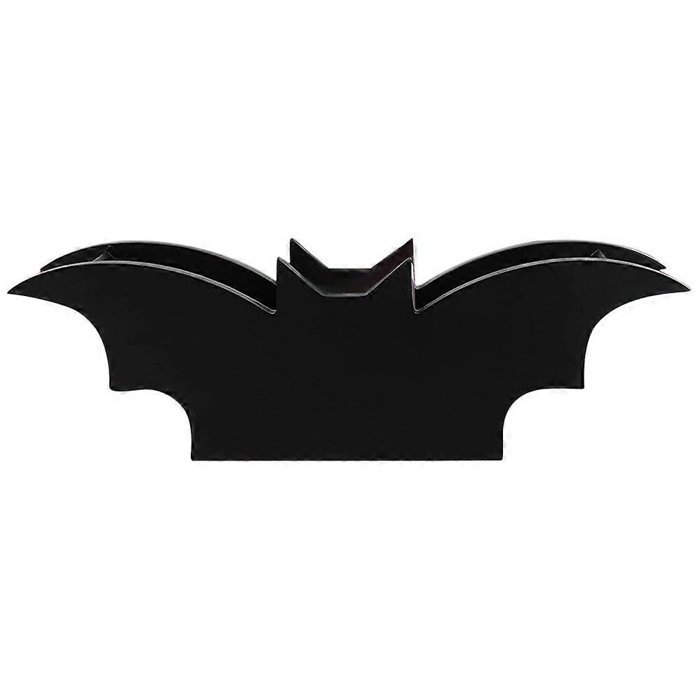 Gothic Storage Box Wooden Bat Container for Storage 5Pcs Decorative