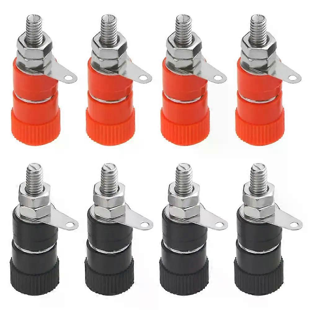 10 PCS Binding Posts Terminals 4mm Banana Plug Socket 4mm Terminal Connector for Amplifier Arduino