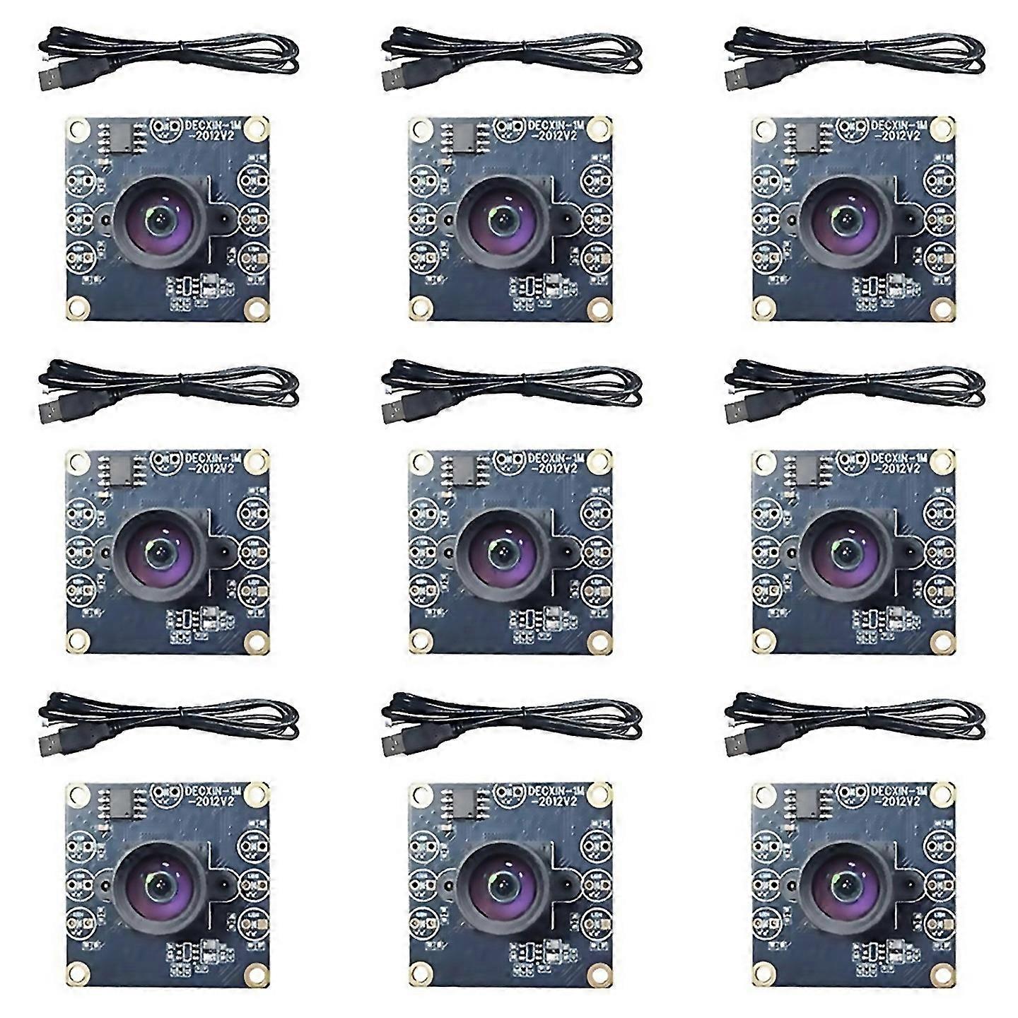 For 9pcs 100 Ov9732 Usb Camera Module 720p With 06m Cable