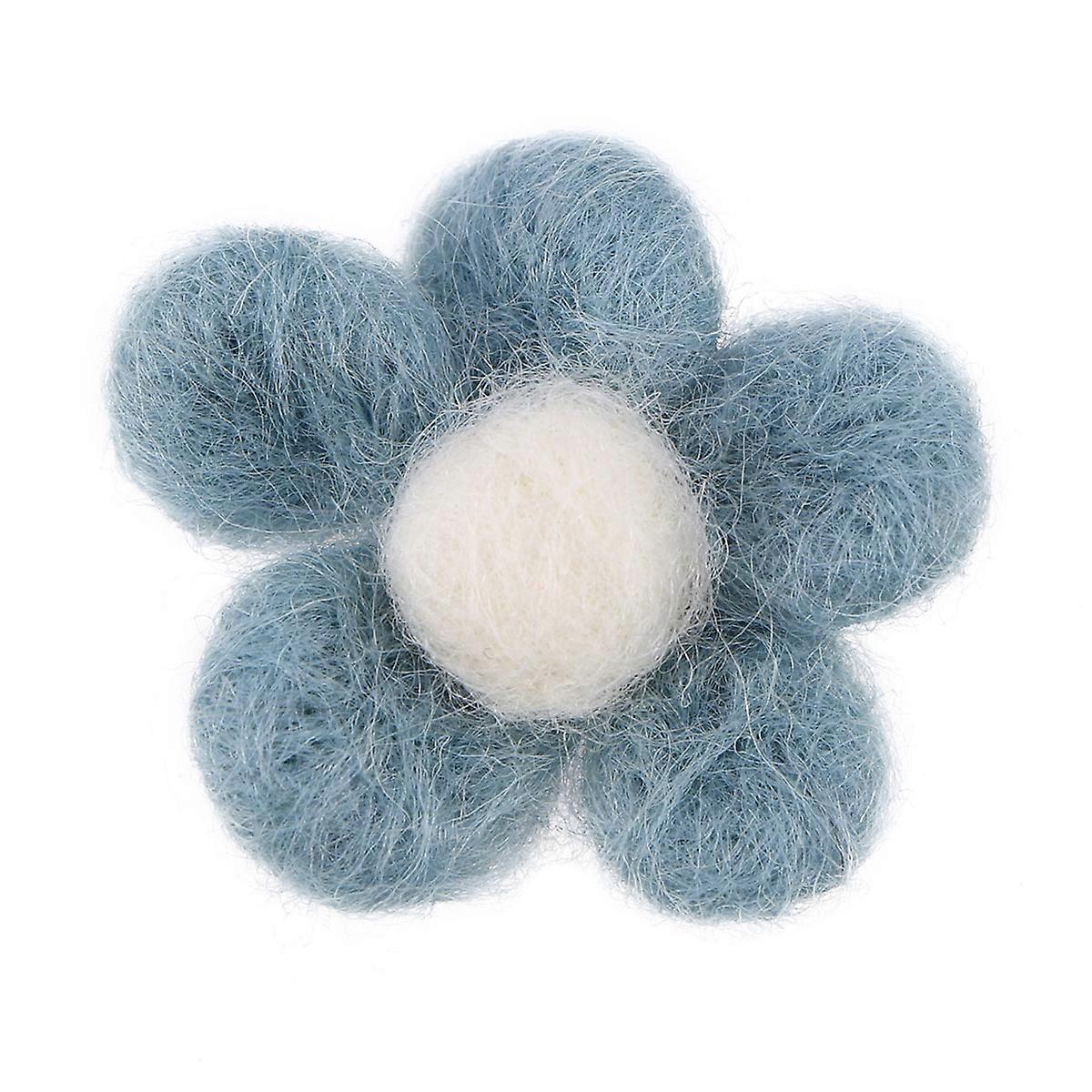 Wool Felt Balls DIY Christmas Crafts Wool Felt Balls for Decoration Blue