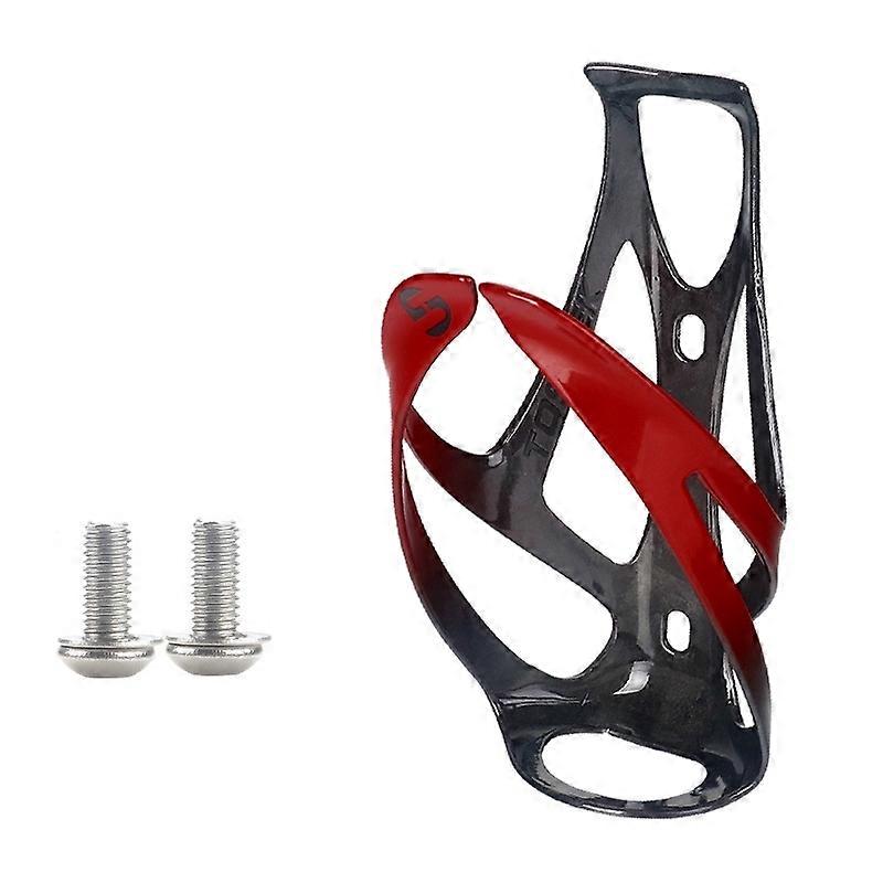 TOSEEK Cycling Open Water Bottle Cage Red Glossy