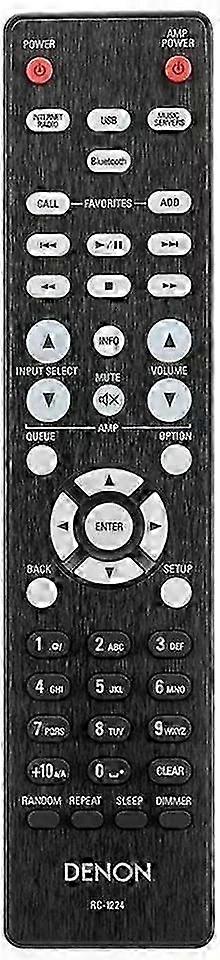 Universal Remote Control for Denon AV Audio Systems DNP-800NE Model-Compatible