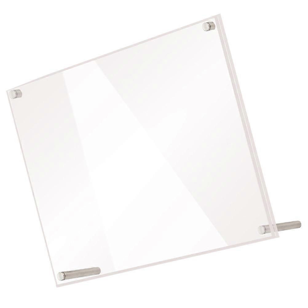 Acrylic Picture Frame Clear Photo Frame for Scratch Resistance 5Sets