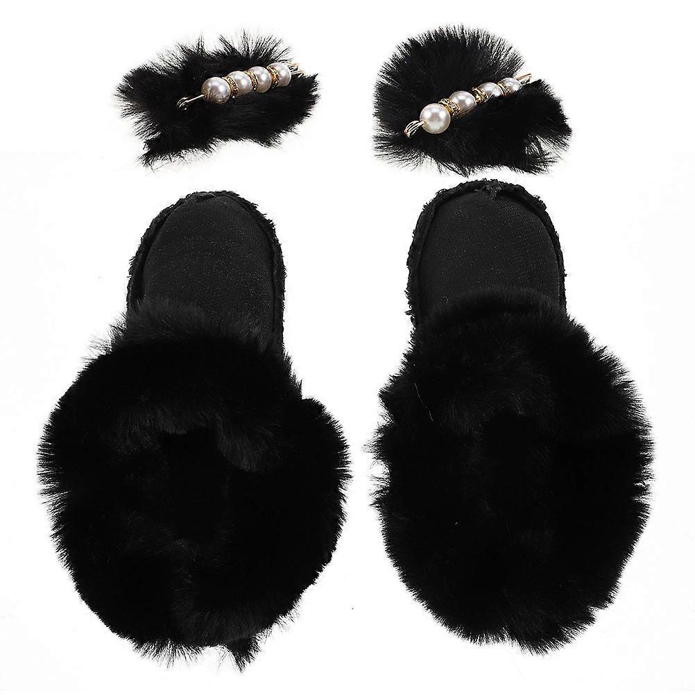 Cozy Shoes Liner with Detachable Plush for 1Pair Winter Protection