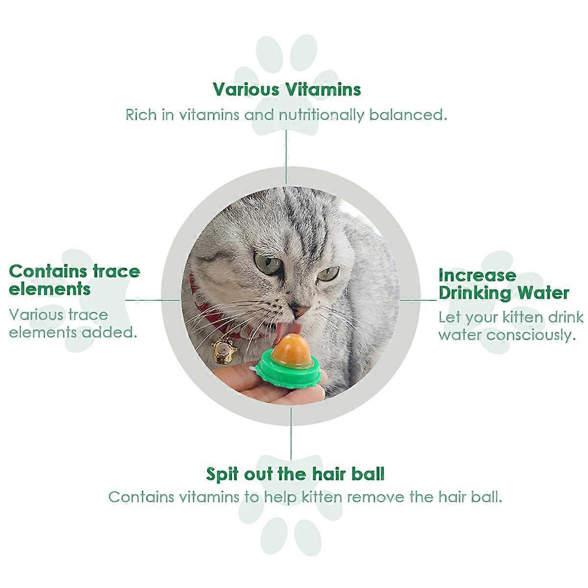 Catnip Lollipop Popetpop for Cat Tongue Fitness 2Pcs Green Snack