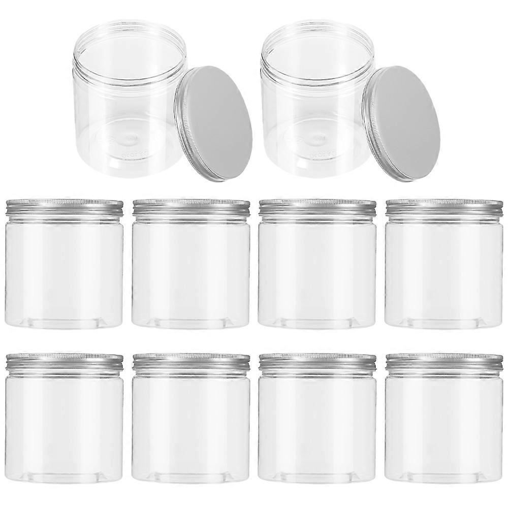 Sealed Jar 10Pcs Storage Jars for Airtight Dry Food Storage