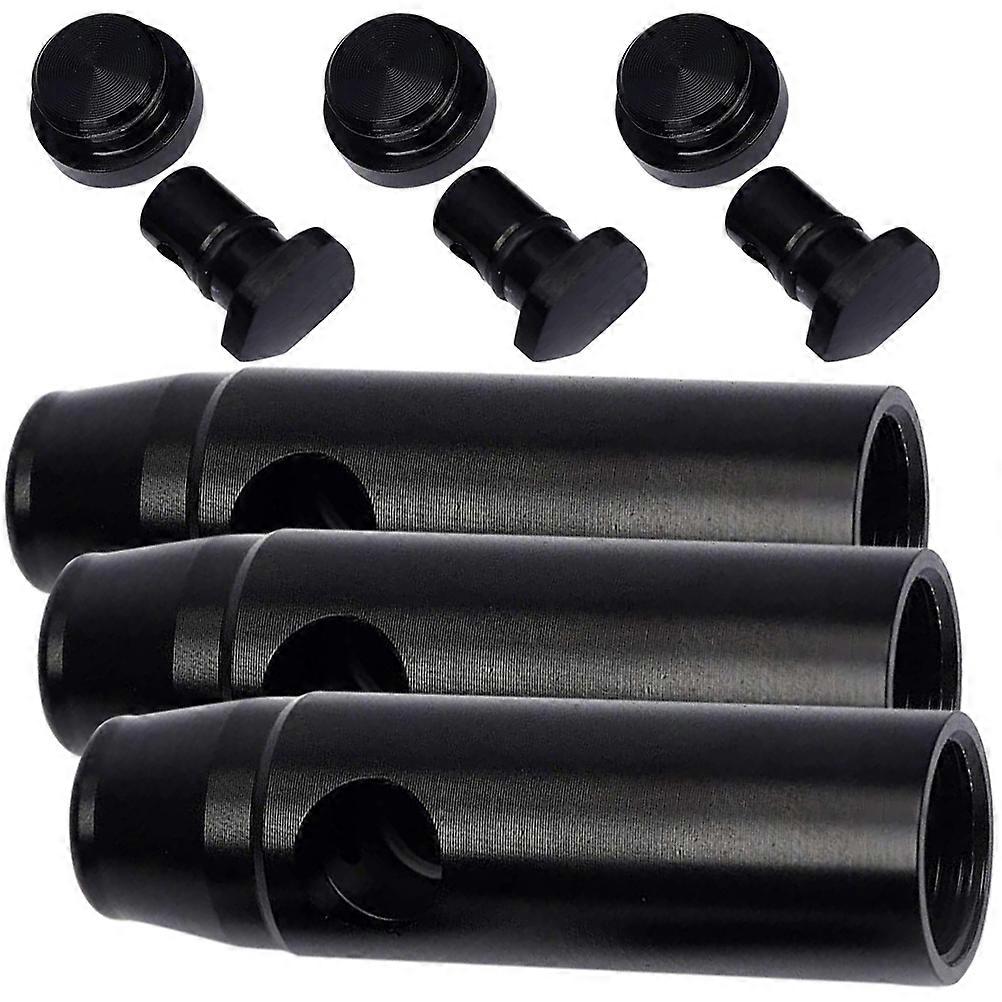 Compact Empty Bottle Leakproof Pepper Shaker for Storage Use 3Pcs