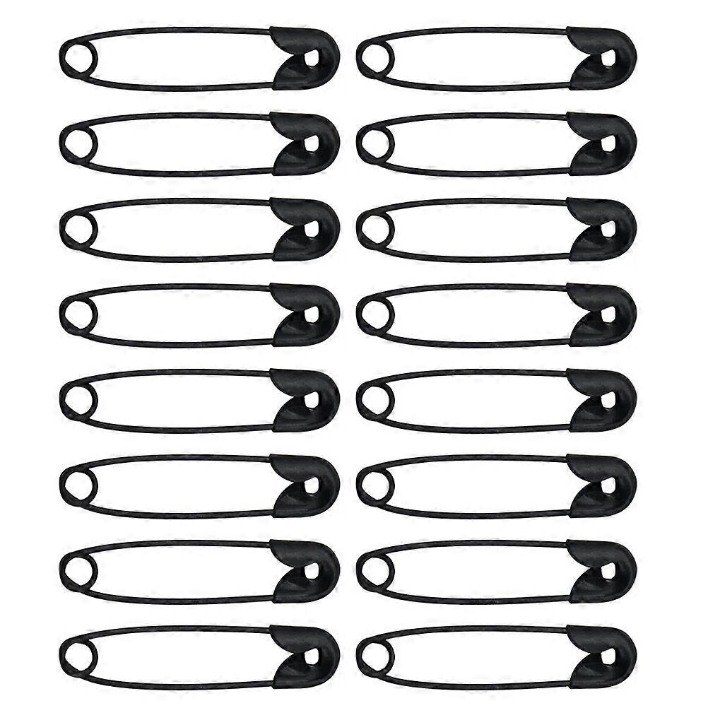 5184 Pcs Safety Pin Clips Ideal For DIY Crafts And Fabric Fixing Available In Black Featuring Smooth Surface Design