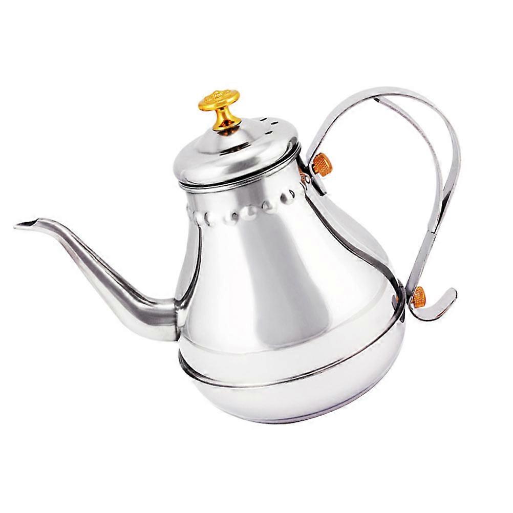 Boiling Kettle Stainless Steel Tea Kettle for Tea 3Pcs Silver Set